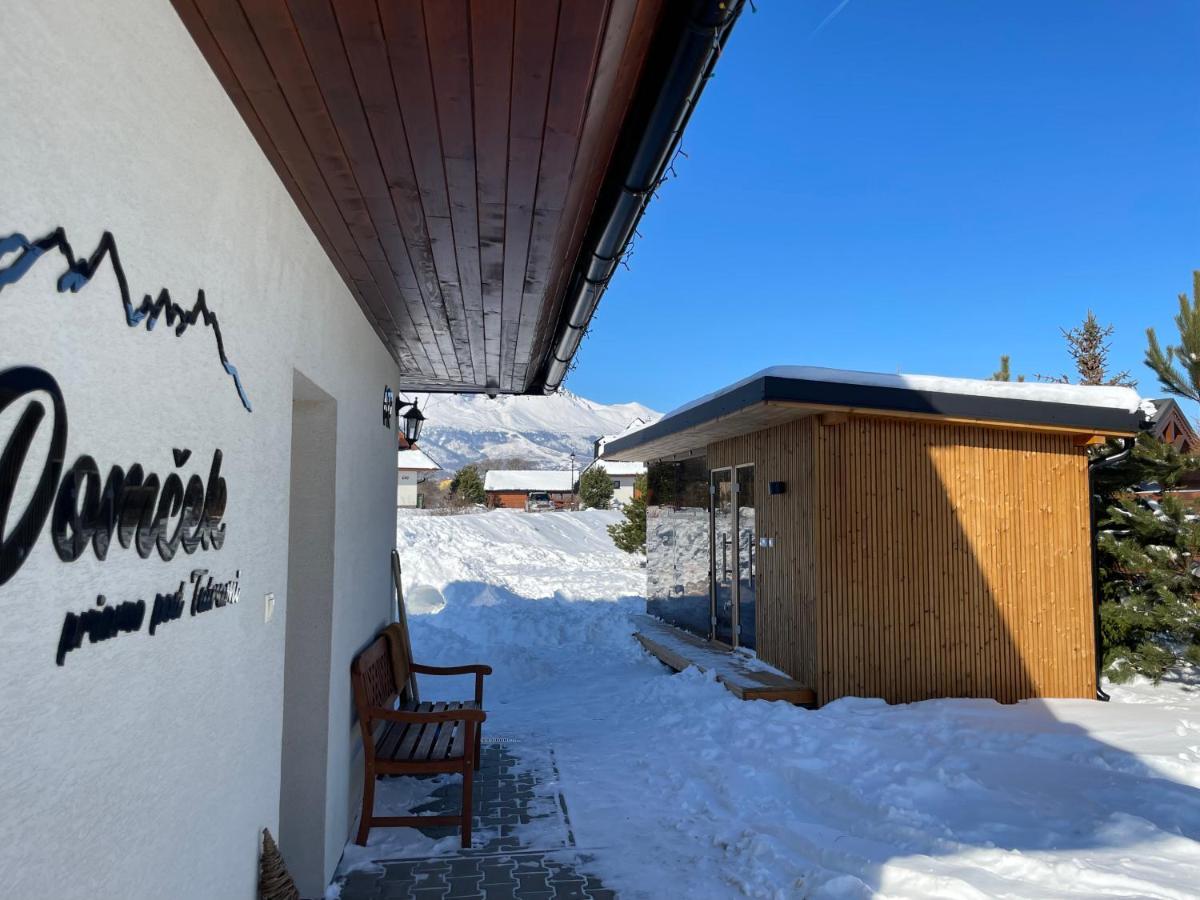Domcek & Sauna Garden Stara Lesna Exterior photo
